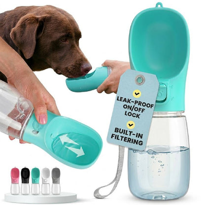 Hidratante portátil para perros